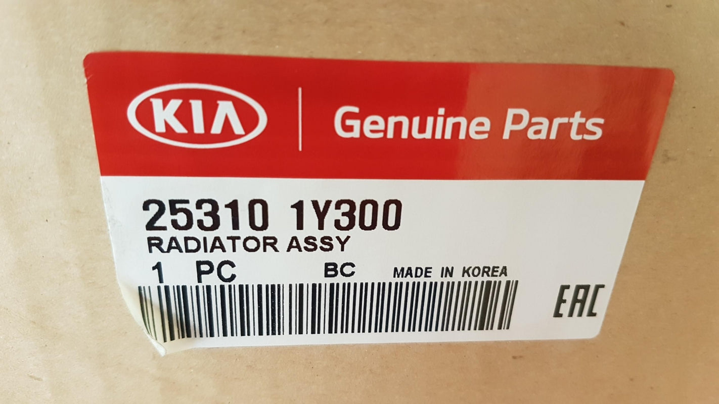 Original OE HYUNDAI/KIA Wasserkühler 253101Y300