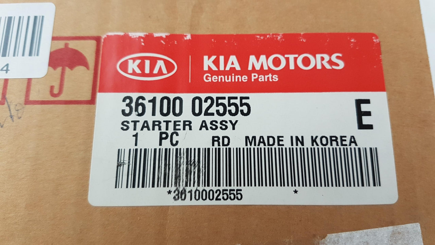 Original OE HYUNDAI/KIA Anlasser 3610002555