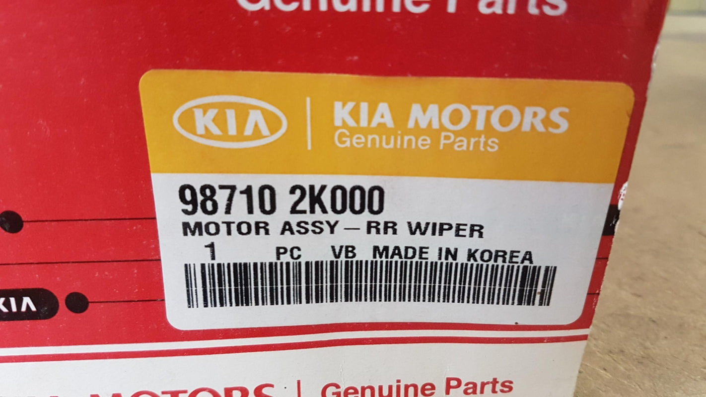 Original OE HYUNDAI/KIA Wischermotor 987102K000
