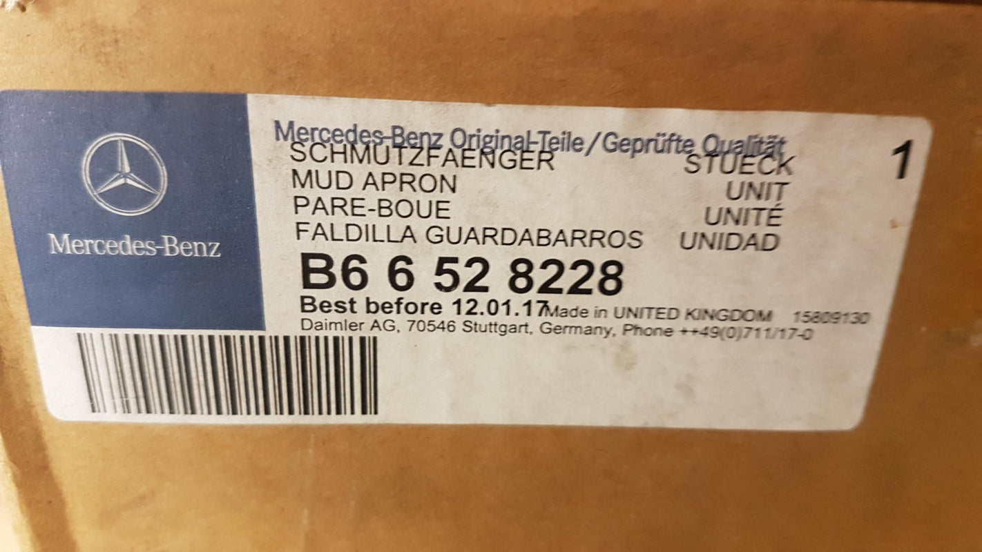 Original OE MERCEDES-BENZ Schmutzfänger B66528228