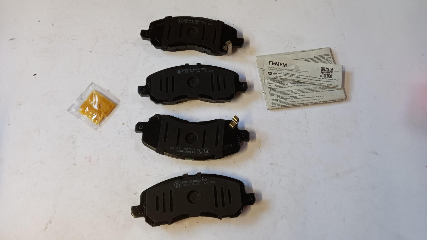 Original CITROEN C4 Aircross PEUGEOT 4008 Bremsbeläge Satz Vorne 1607690480