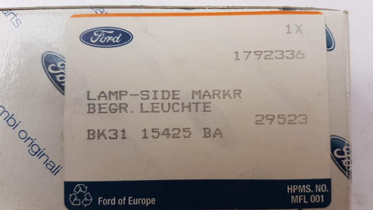 Original OE FORD Begrenzungsleuchte 1792336