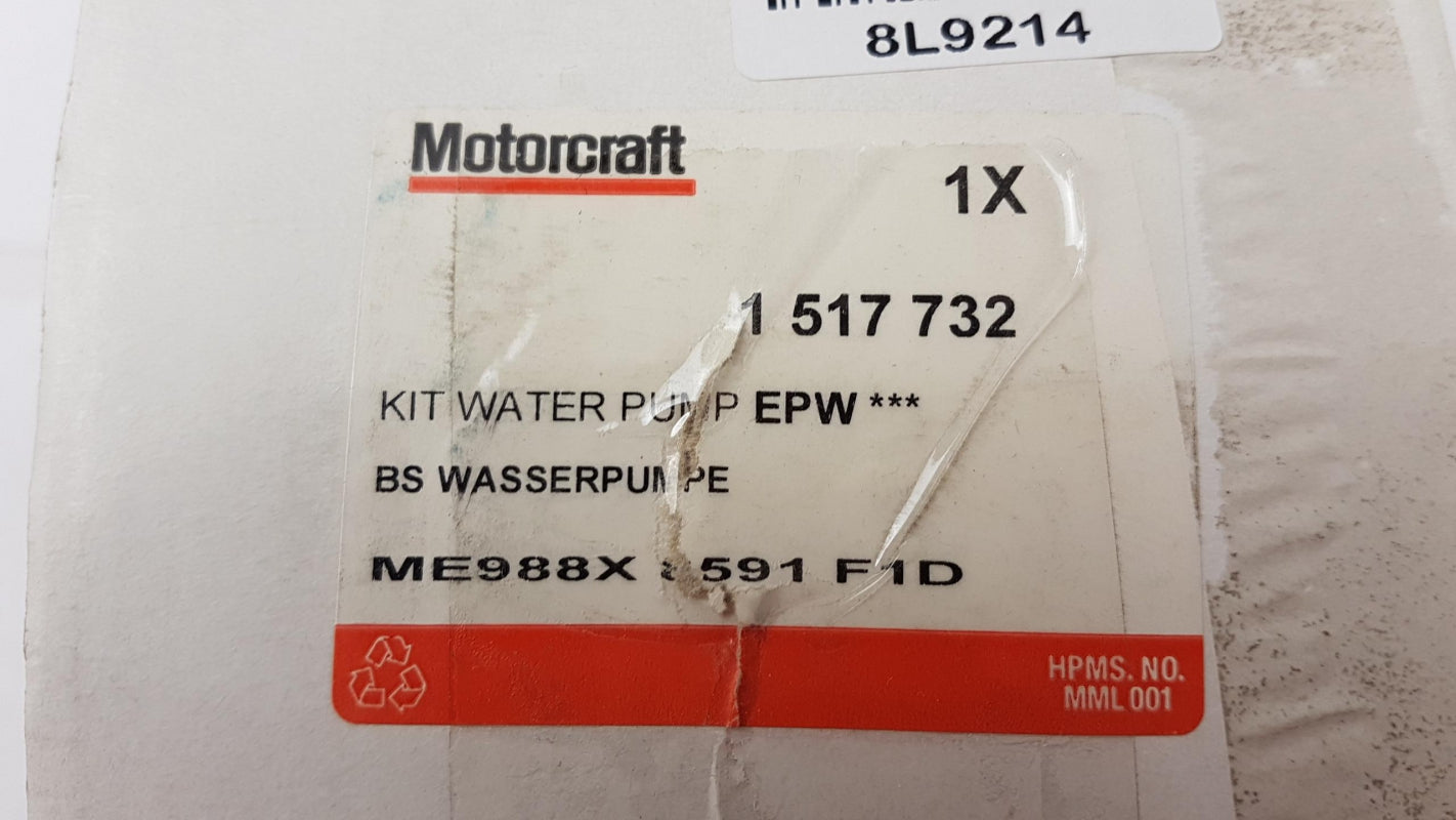 Original FORD Escort Fiesta Focus Mondeo Sierra 1.8 / 2.0i Wasserpumpe 1517732