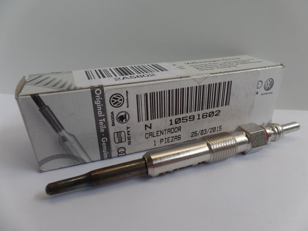 Original AUDI A2 A3 A4 VW Caddy Jetta Transporter glow plug M10X1X30 N10591602 