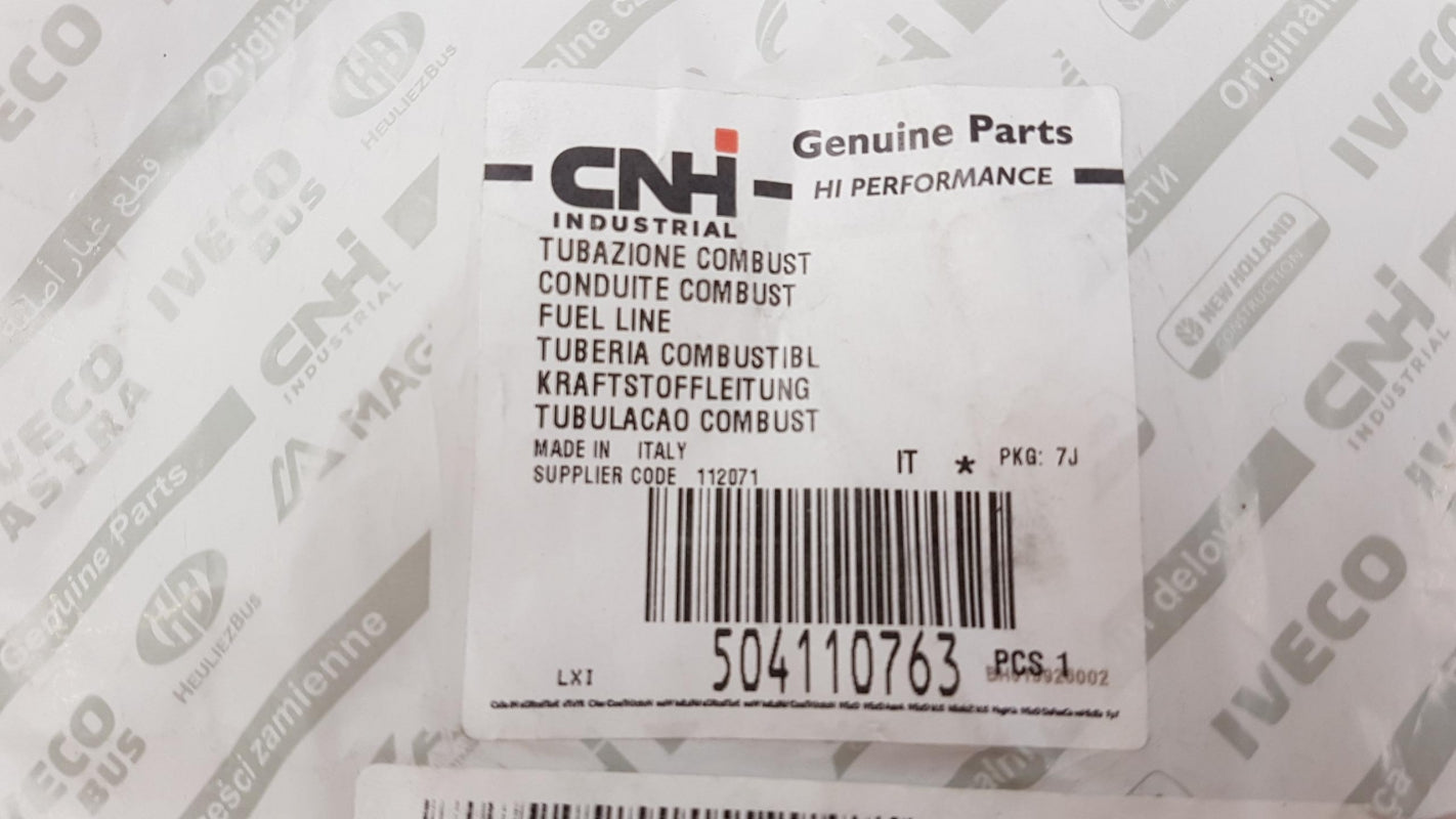 Original IVECO Daily Kraftstoffschlauch 504110763