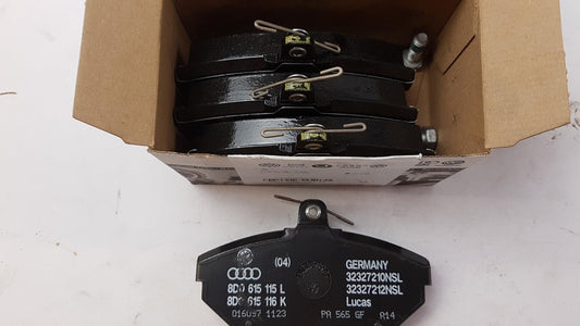 Original AUDI A4 VW Passat Bremsbeläge Bremsklötze 280X22mm vorne 8E0698151N