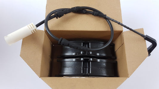 Original BMW 1' E81 E82 E87 E88 Bremsbeläge mit Warnkontakt vorne 34112288854