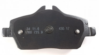 Original BMW 1' E81 E82 E87 E88 Bremsbeläge mit Warnkontakt vorne 34112288854