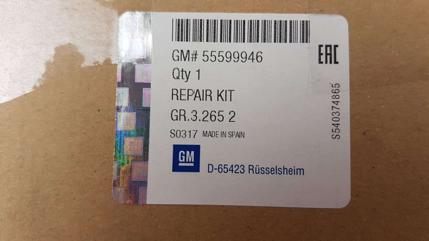 Original OPEL Corsa-D Meriva-B Astra-J 1.3 CDTi AGR-Ventil 55599946