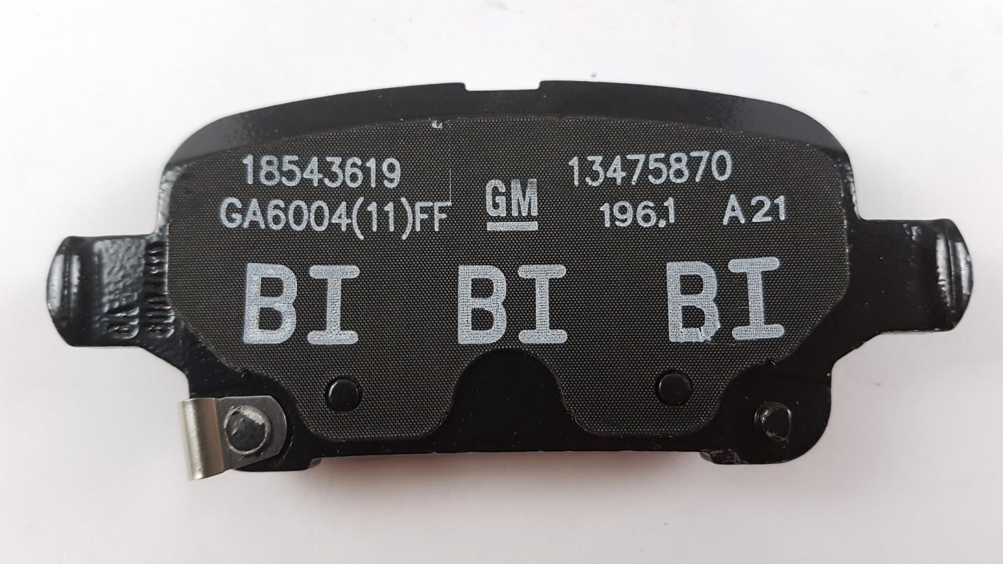 Original OPEL Astra K Sports Tourer B16 Bremsbeläge Hinten 39037199