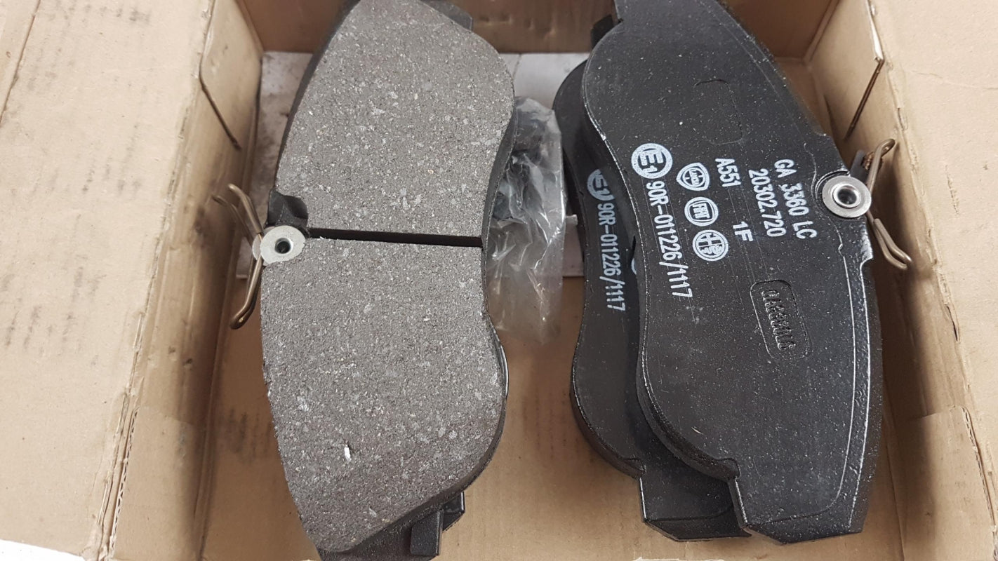 Original FIAT Ducato (230) 1994-2002 Bremsbeläge Bremsklötze Vorne 71752993