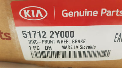 Original OE HYUNDAI/KIA Bremsscheibe (1 Stück) 517122Y000