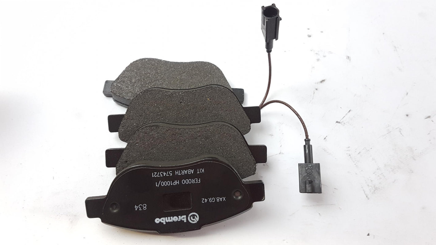 Original ABARTH 500 '08-'12 Bremsbeläge Bremsklötze vorne 5743721