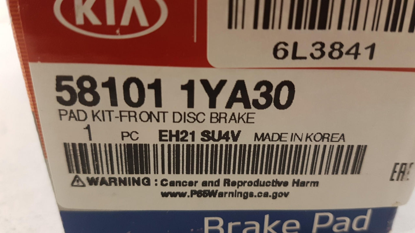 Original KIA Picanto II (2011-2015) Bremsbeläge Satz Vorne 581011YA30
