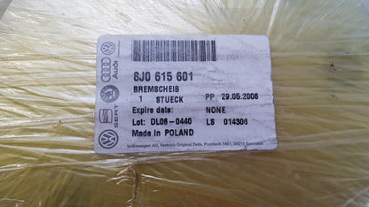 Original OE Volkswagen Bremsscheibe (1 Stück) 8J0615601