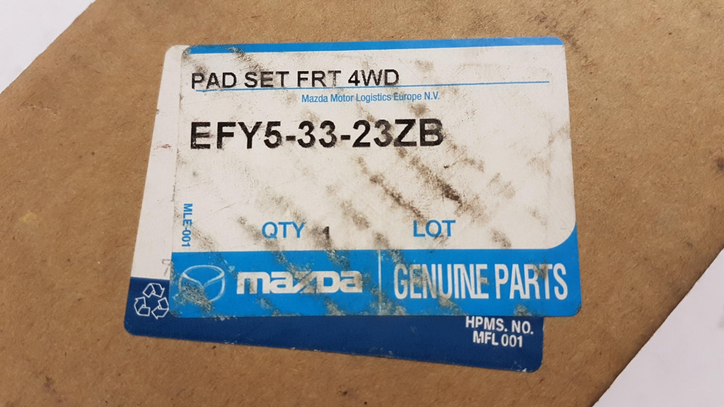 Original OE MAZDA Bremsbeläge EFY53323ZB