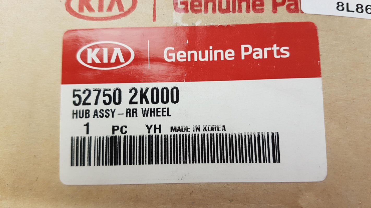 Original HYUNDAI ix20 KIA Soul I Venga Radnabe hinten 527502K000