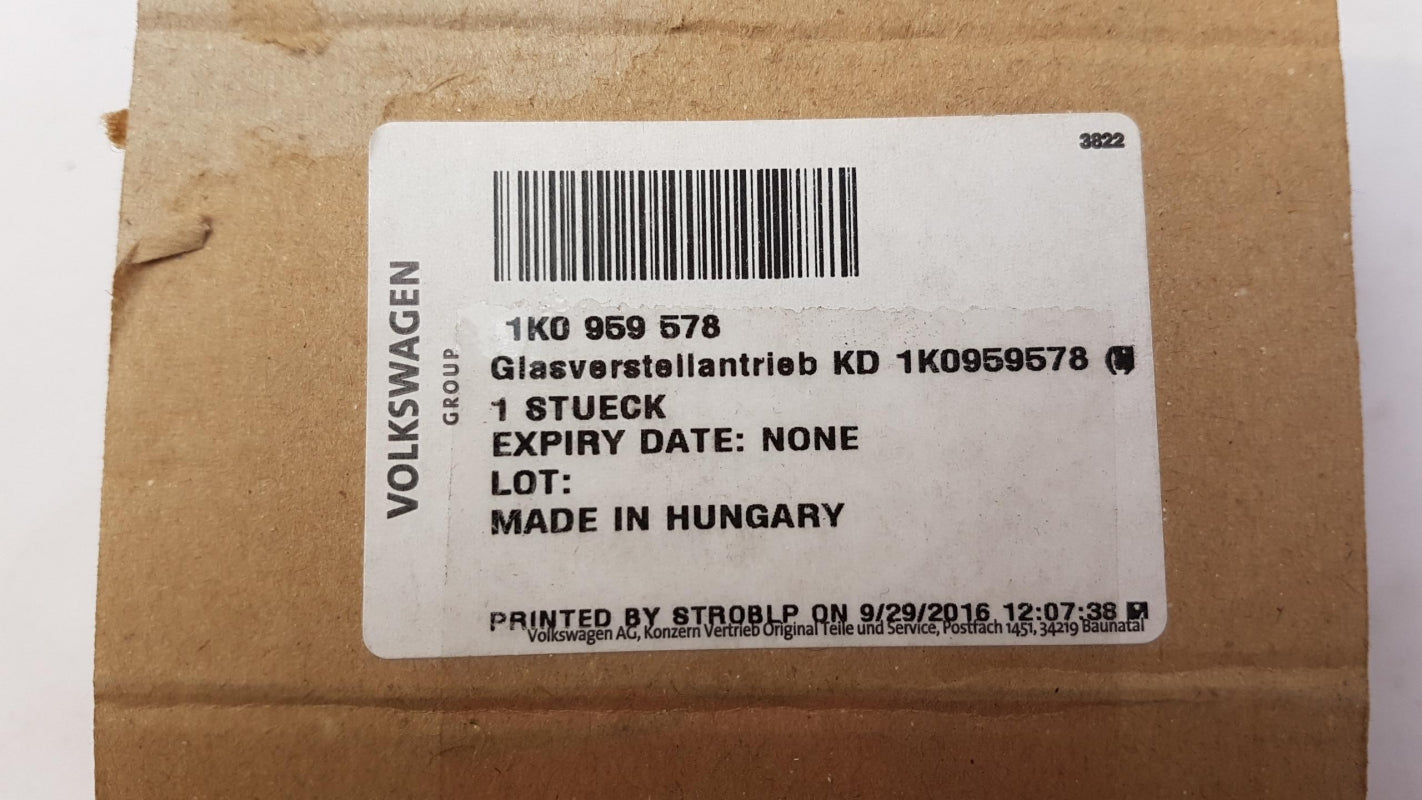 Original OE Volkswagen Außenspiegel Bedienelement 1K0959578