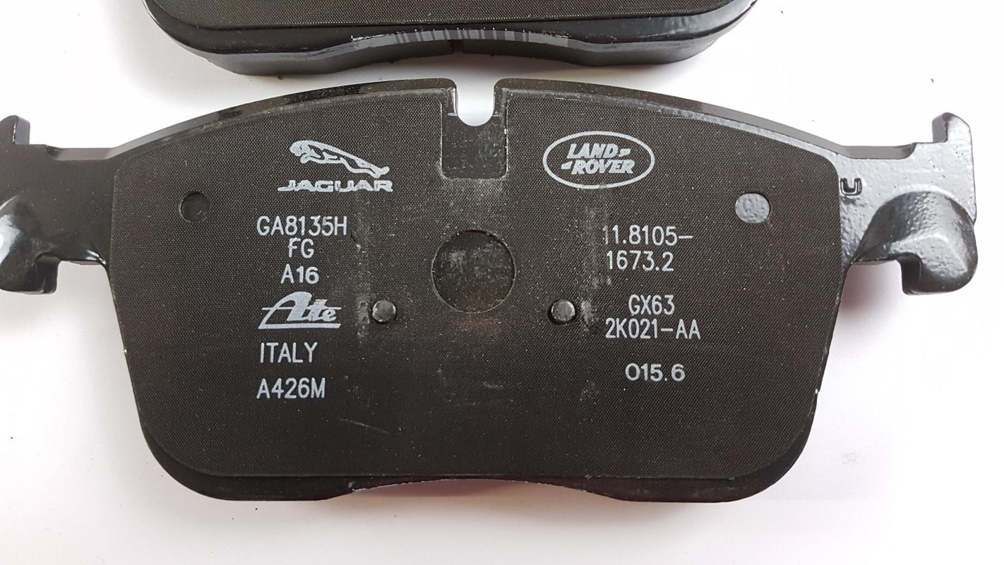 Original OE JAGUAR Bremsbeläge T2H21043