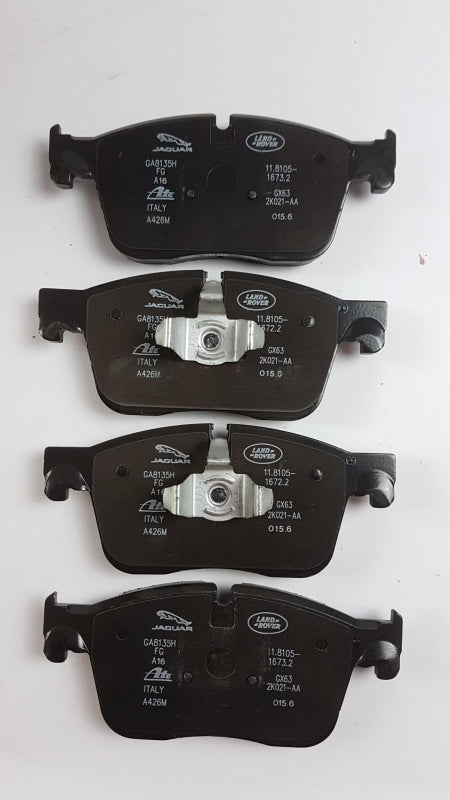 Original OE JAGUAR Bremsbeläge T2H21043