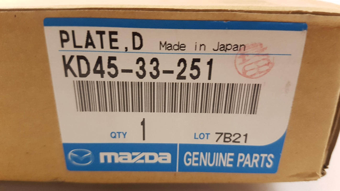 Original MAZDA CX-5 '12- Bremsscheibe (1 stück) vorne KD4533251.