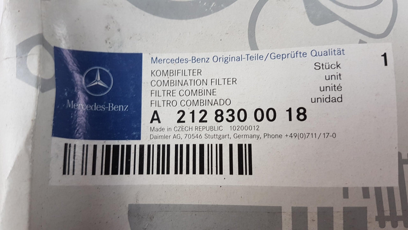 Original OE MERCEDES-BENZ Innenraumfilter A2128300018
