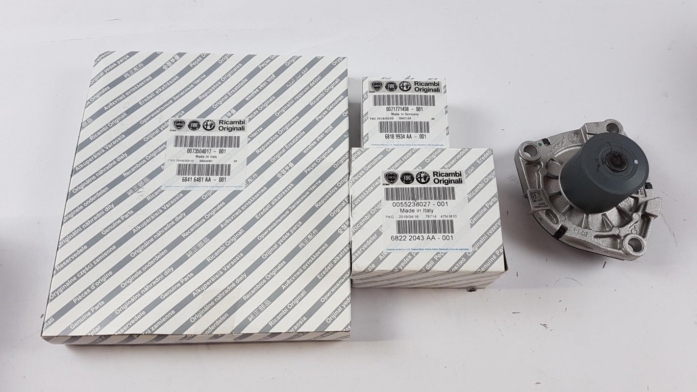 Original OE FIAT Wasserpumpe + Zahnriemenkit 6000629056