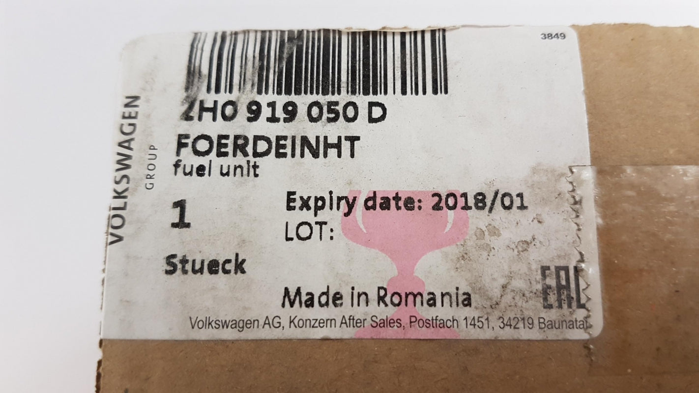 Original OE Volkswagen Kraftstoff-Fördereinheit 2H0919050D