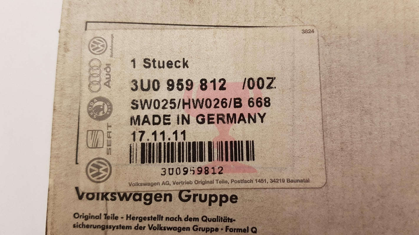 Original SKODA Superb 3U Fensterhebermotor hinten rechts 3U095981200Z