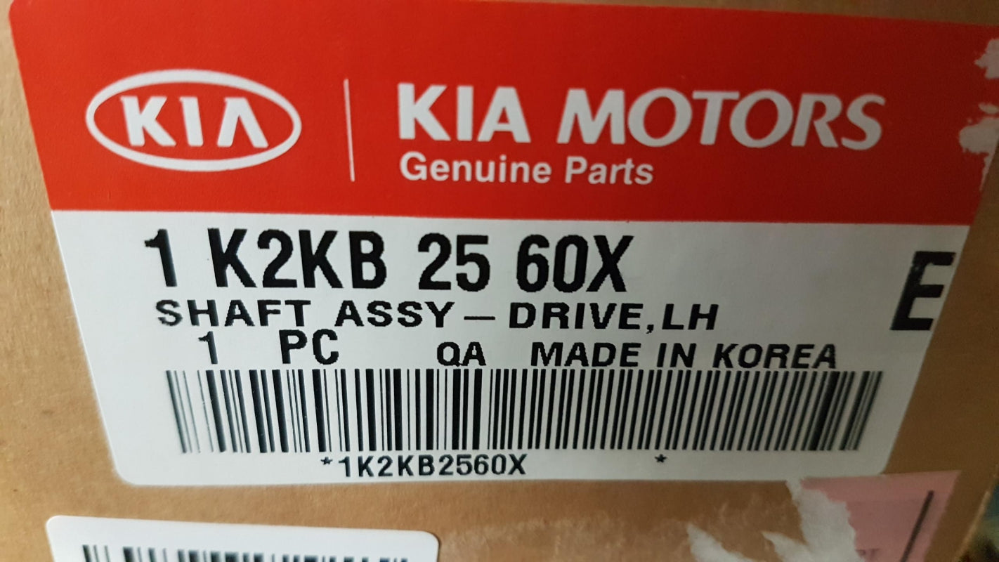 Original OE HYUNDAI/KIA Antriebswelle 1K2KB2560X