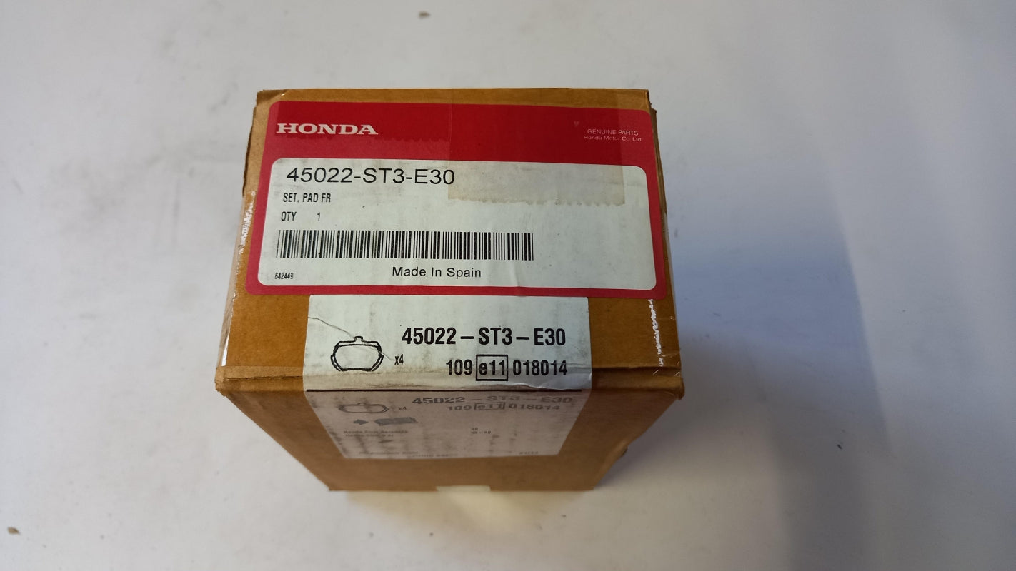 Original OE HONDA Bremsbeläge 45022ST3E30