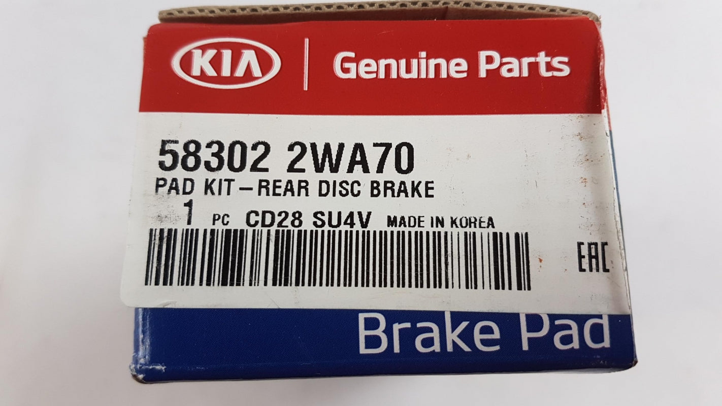 Original OE HYUNDAI/KIA Bremsbeläge 583022WA70