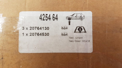 Original PEUGEOT Boxer 3 Bremsbeläge Bremsklötze vorne 425464