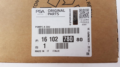 Original OE Peugeot Wasserpumpe 1610278080