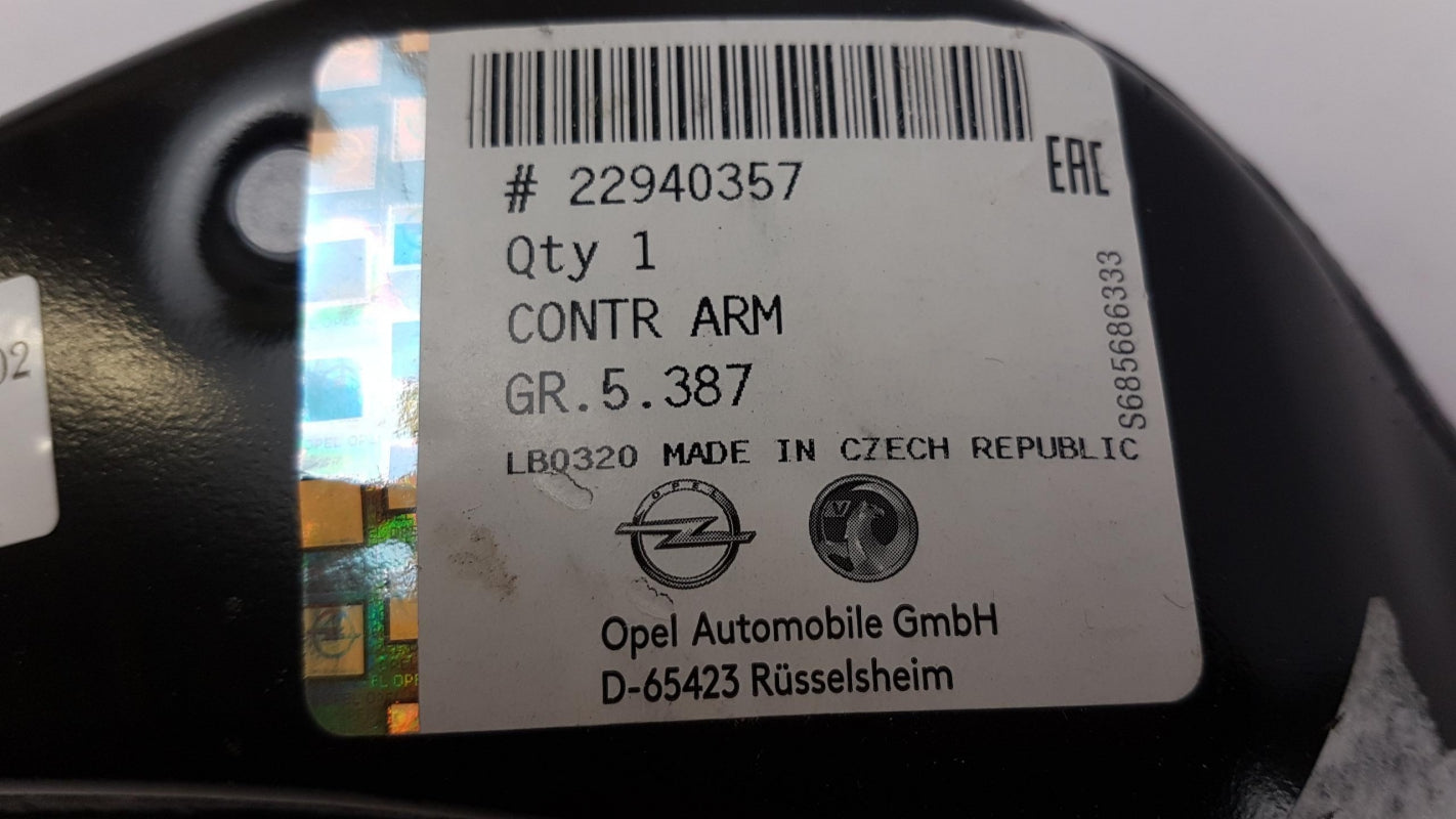 Original OE OPEL Radaufhängung Stange/Strebe 22940357