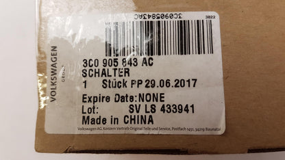 Original OE Volkswagen Zündschloss Schließzylinder 3C0905843AC
