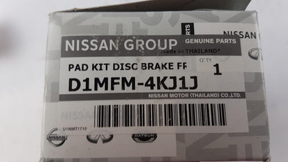 Original NISSAN Navara NP300 RENAULT Alaskan Bremsbeläge vorne D1MFM4KJ1J