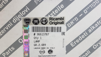 Original OE OPEL Heckleuchte 95513787