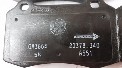 Original OE FIAT Bremsbeläge 77362239