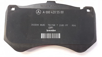 Original OE MERCEDES-BENZ Bremsbeläge A0004206800