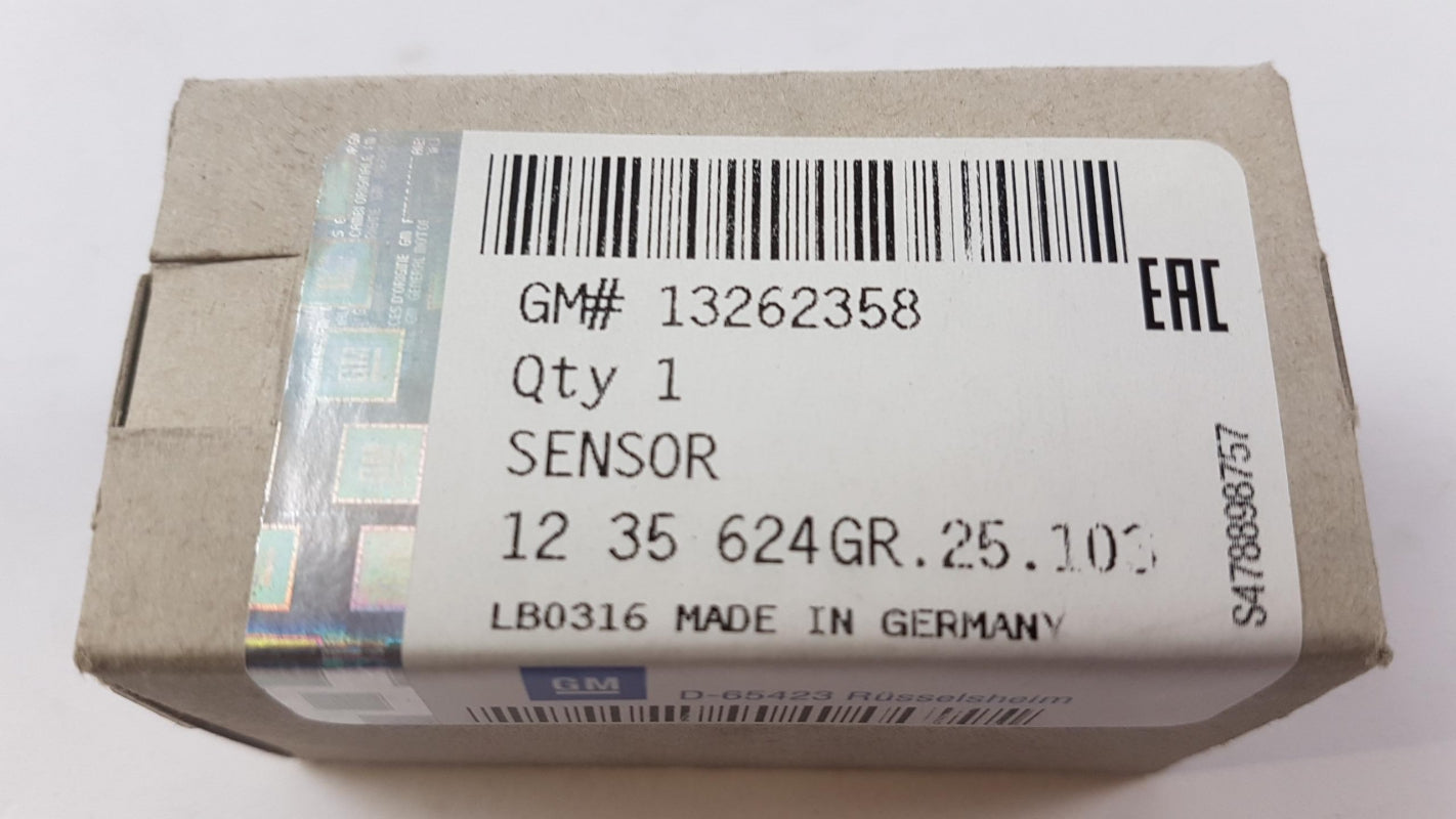 Original OPEL Corsa-D (2006-2014) Aufprallsensor Airbagsensor Vorne 13262358