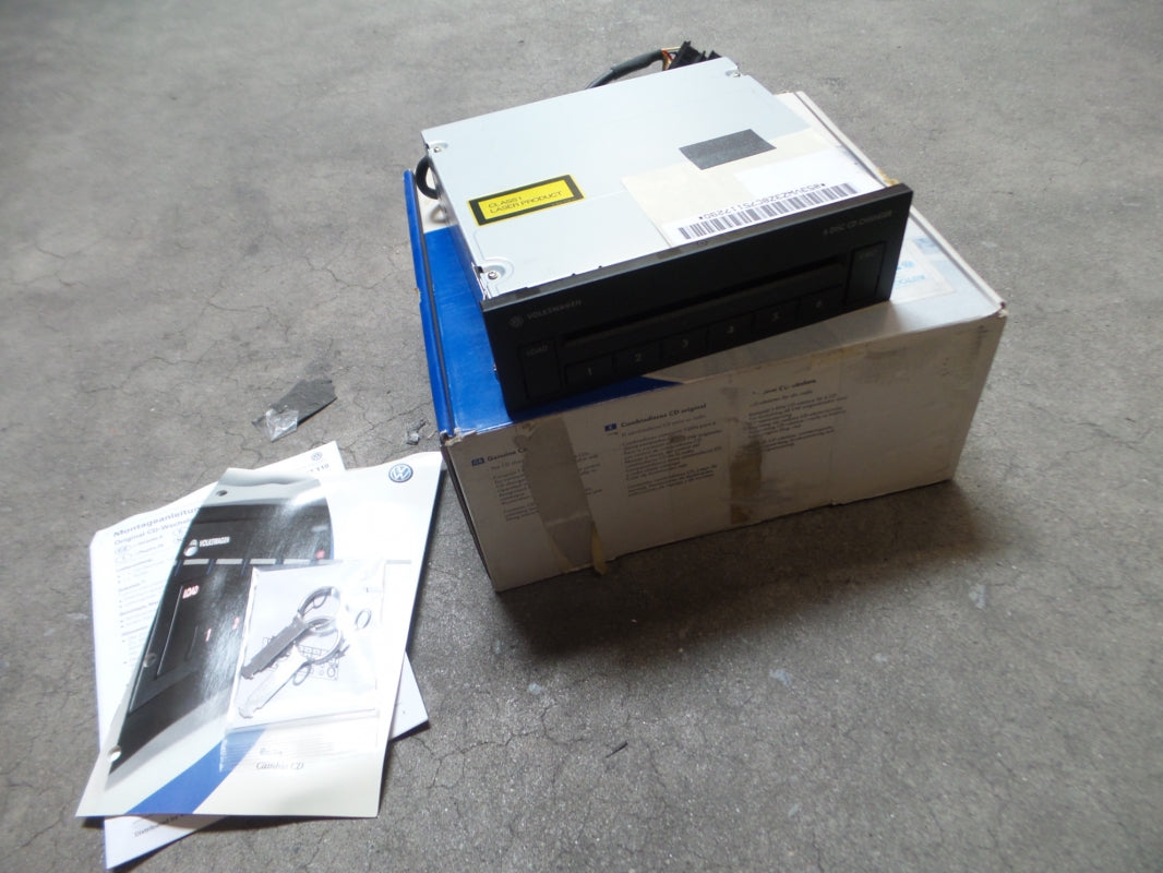 Original VW Touran CD-Wechsler 6-CD 1T0057110