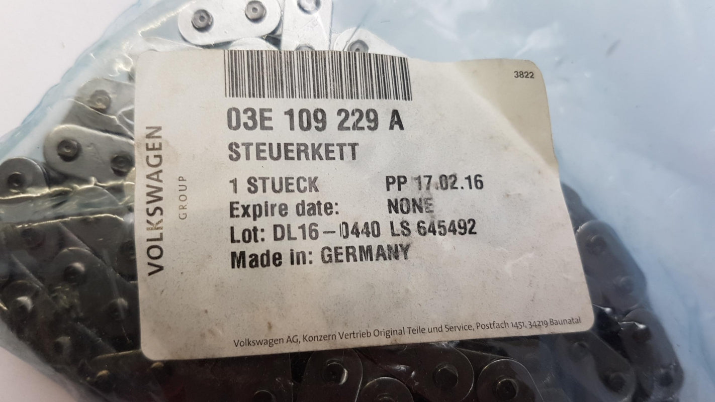 Original OE Volkswagen Steuerkette 03E109229A