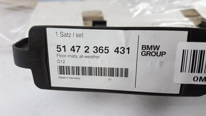 Original BMW Alpina B7 G11 G12 725d Fußmattensatz Hinten 51472365431