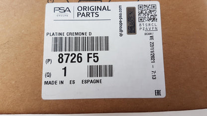 Original OE Peugeot Türschloss 8726F5