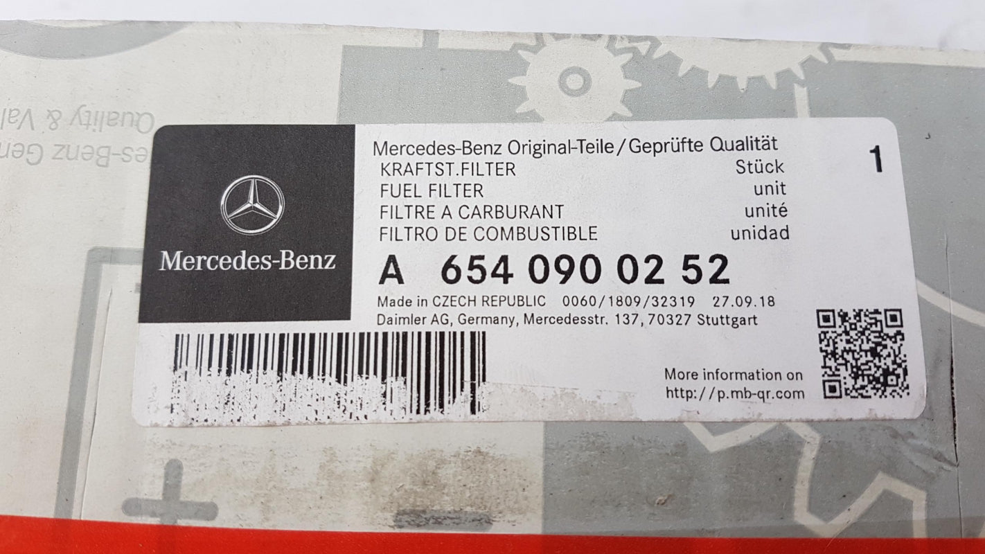 Original MERCEDES-BENZ E-klasse C238 W213 S213 X213 Kraftstofffilter A6540900252