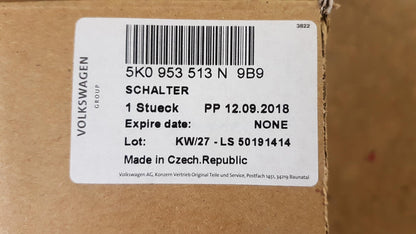 Original OE Volkswagen Lenkstockschalter 5K0953513N9B9