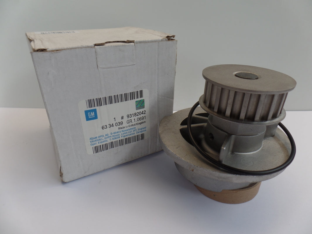 Original OPEL Astra-G Corsa-C Meriva-A Z16SE Motor Wasserpumpe 93182042