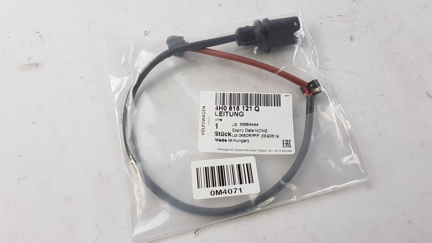 Original OE Volkswagen Bremsbelagverschleiß Warnkontakt 4H0615121Q