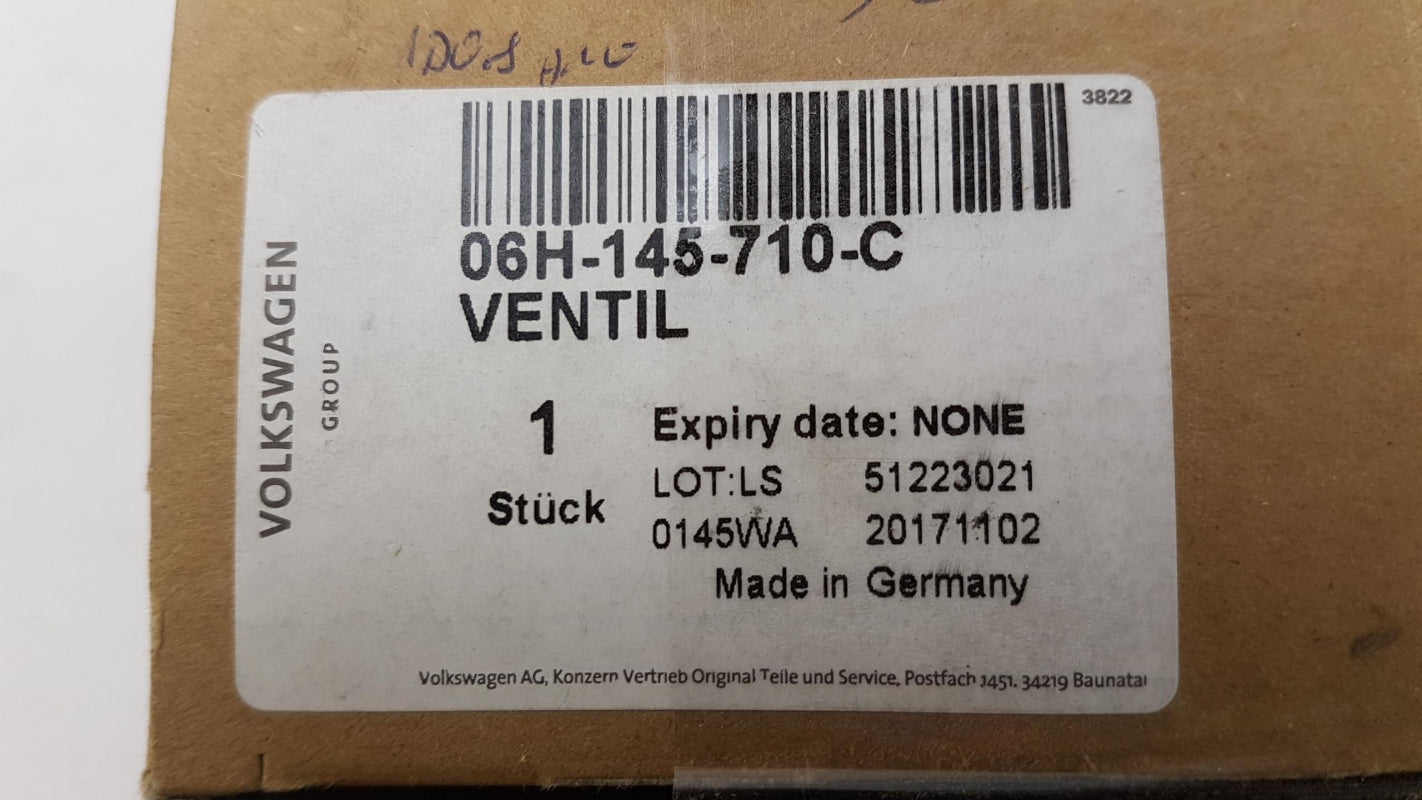 Original OE Volkswagen Lader Schubumluftventil 06H145710C